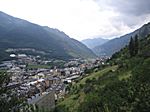 Blick auf Andorra la Vella